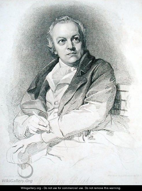 William Blake 1757-1827 engraved by Luigi Schiavonetti 1765-1810 - Thomas Phillips