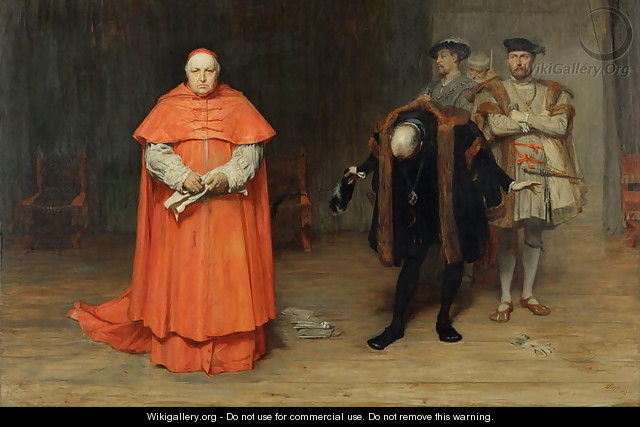 The Disgrace of Cardinal Wolsey 1475-1530 - John Pettie