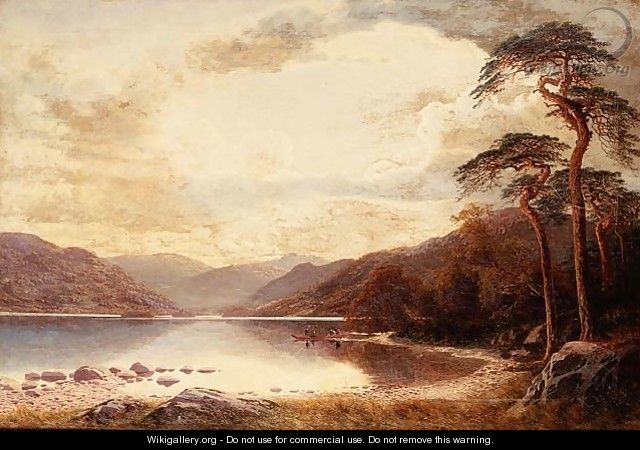 View on the Lower Lake, Killarney - Charles Pettit
