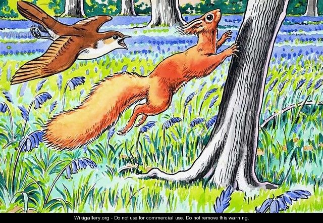 Little Red Squirrel 13 - Harry M. Pettit