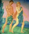 The Expulsion from Paradise, 1911 - Kuzma Sergeevich Petrov-Vodkin