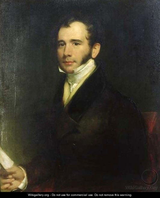 Portrait of William Thomas Brande 1788-1866 1830 - Henry William Pickersgill