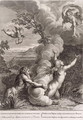 Arethusa Pursued by Alpheus and Turned into a Fountain, 1731 - Bernard Picart