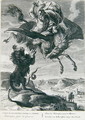 Bellerophon fights the Chimera - Bernard Picart