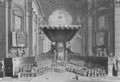 Canonization of Saints in St. Peters Church in Rome, in 1712, engraved by T. Brown, from World Religion, published by A. Fullarton and Co. - (after) Picart