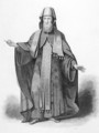 A Muscovite Bishop in his Pontifical Habit, engraved by J. B. Bird, from World Religion, published by A. Fullarton and Co. - (after) Picart