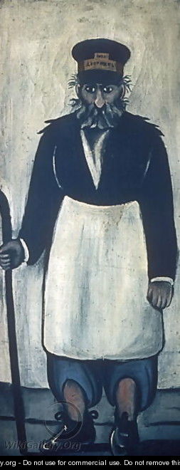 A Caretaker, 1905 - Niko Pirosmanashvili