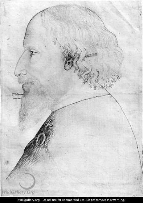 Sigismund, Holy Roman Emperor, from the The Vallardi Album - Antonio Pisano (Pisanello)