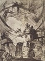 An Imaginary Prison: plate IX from the Carceri dInvenzione series, c.1745 - Giovanni Battista Piranesi