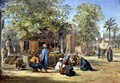 An Egyptian Village, 1869 - Henry Pilleau