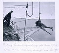 Ponting cinematographing the bow of the Terra Nova breaking through the ice flows, from Scotts Last Expedition - Herbert Ponting