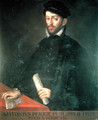 Portrait of Antonio Perez 1540-1611 politician and secretary to Philip II - Antonio Ponz