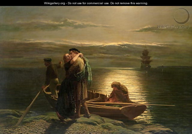 The Emigrant, 1858 - Paul Falconer Poole