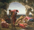 Scene from The Tempest, 1856 - Paul Falconer Poole