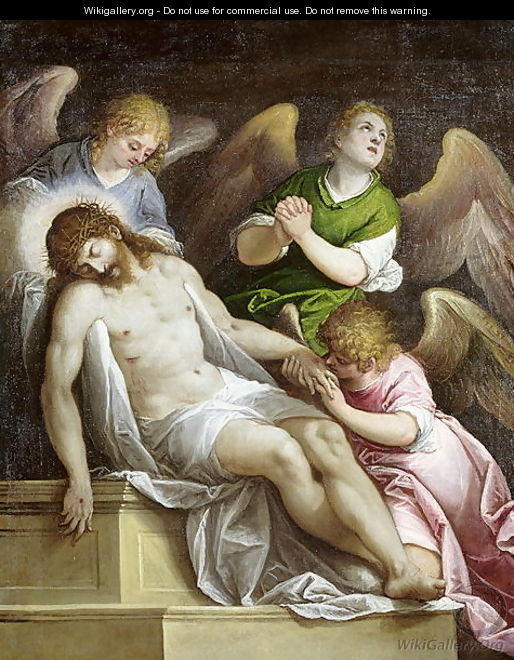 Lamentation of Christ - Giuseppe della Porta Salviati