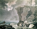 Landing of the Conspirators in the Cadoudal Affair at the Cliff of Biville near Dieppe, 16th January 1804 - Armand de Polignac