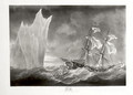 The Perilous situation of the Crew of his Majestys Packet Lady Hobart...on the morning of the 28th June, 1803, engraved by R. Pollard 1755-1838, 1804 - Nicholas Pocock