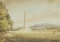 Cricket in Phoenix Park, Dublin, c.1835 - John Hardman Powell