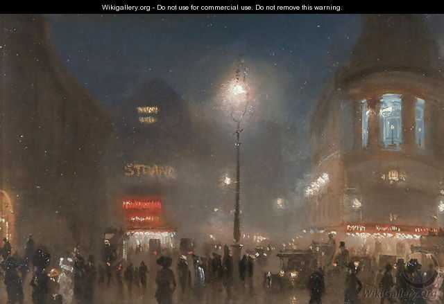 London Theatreland, c.1910 - George Hyde Pownall