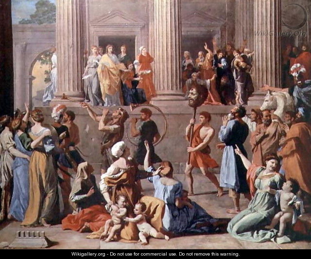 The Triumph of David, c.1631-3 - Nicolas Poussin