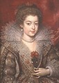 Portrait of the Infanta Anna - Frans, the Younger Pourbus