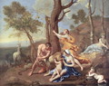 The Nurture of Jupiter, mid-1630s - Nicolas Poussin