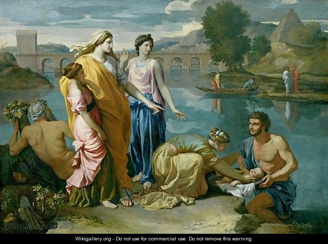 The Finding of Moses, 1638 - Nicolas Poussin