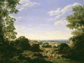 Brazilian Landscape with Native Figures - Frans Jansz. Post