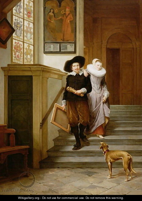 Frans Hals 1580-1666 and His Wife Lysbeth Reyniersdr - Gerrit Postma
