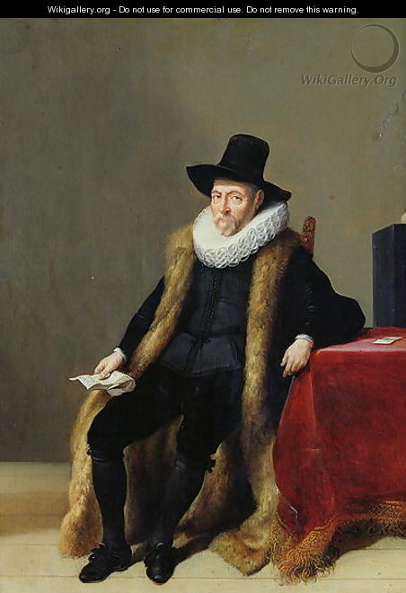 Portrait of a Man - Hendrick Gerritsz Pot