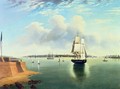 View of New York from Bedloes Island, 1867 - Joseph B. Pringle