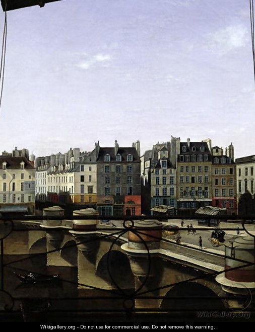 View of the Pont Neuf, c.1845 - Joseph Eusebie Prevot