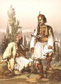 Albanians, mercenaries in the Ottoman army, pub. by Lemercier, 1857 - Amadeo Preziosi