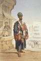 The Slipper Seller, from Souvenir of Cairo, 1862 - Amadeo Preziosi