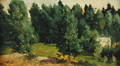 A Wooded Landscape, 1873 - Sir Edward John Poynter