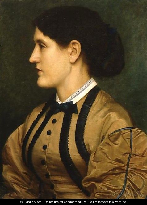 Portrait of Eliza Eastlake 1809-93 1864 - Sir Edward John Poynter