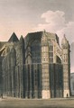 The Chapel of Henry VII showing Two Renovated Pinnacles, plate 4 from Westminster Abbey, engraved by J. Bluck fl.1791-1831 pub. by Rudolph Ackermann 1764-1834 1811 - (after) Pugin, Augustus Charles