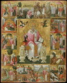 Icon of St Spyridon with Scenes of his life - Theodoros Pulakis