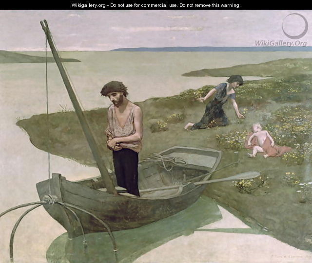 The Poor Fisherman, 1881 - Pierre-Cecile Puvis de Chavannes