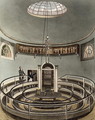 Interior of the Theatre of Anatomy, Cambridge, from The History of Cambridge, engraved by Joseph Constantine Stadler fl.1780-1812, pub. by R. Ackermann, 1815 - (after) Pugin, Augustus Charles
