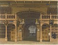 Interior of the Bodleian Library, illustration from the History of Oxford, engraved by Joseph Constantine Stadler fl.1780-1812 pub. by R. Ackermann, 1813 - (after) Pugin, Augustus Charles