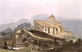 Looe, Cornwall, from Village Scenery - Samuel Prout