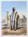 Fellah Dressed in the Haba, illustration from The Valley of the Nile, engraved by Charles Bour 1814-81 pub. by Lemercier, 1848 - Emile Prisse d'Avennes