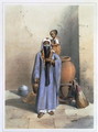 Fellah Woman and Child, illustration from The Valley of the Nile, engraved by Charles Bour 1814-81 pub. by Lemercier, 1848 - Emile Prisse d