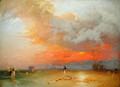 Sunset on Whitstable Sands, 1847 - James Baker Pyne