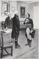 Citizen Genet formally presented to Washington, April 19th 1793 - Howard Pyle