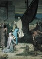 St. Genevieve Bringing Supplies to the City of Paris after the Siege - Pierre-Cecile Puvis de Chavannes