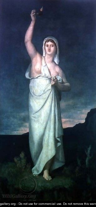 La Vigilance, 1867 - Pierre-Cecile Puvis de Chavannes