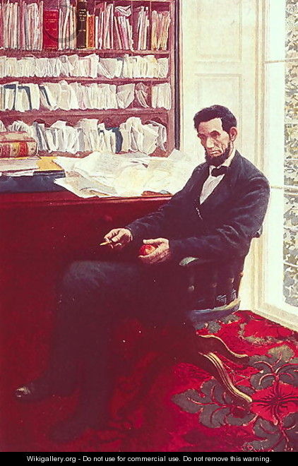 Portrait of Abraham Lincoln 2 - Howard Pyle