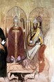 The Pope and the Emperor, fresco in the Spanish Chapel, Santa Maria Novella, Florence - John Ruskin